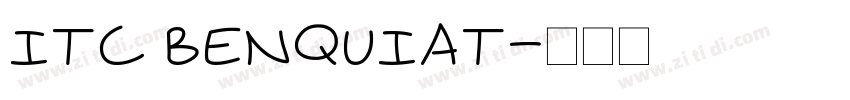 ITC Benquiat字体转换